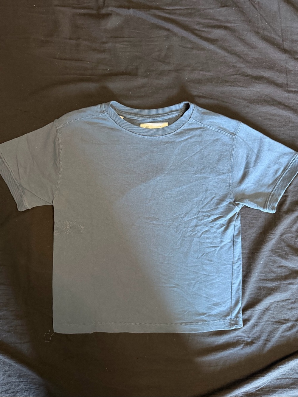 Boys Blue Short-Sleeve Tee